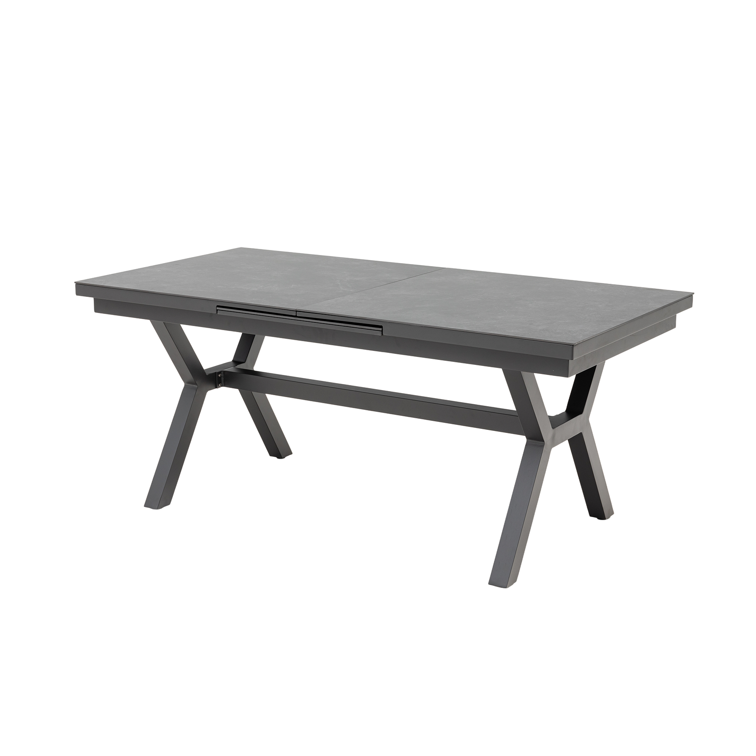 NUR HEUTE 🔥 7-tlg. Premium Dining Set / Essgruppe Avantage Dark Moon inkl. Ausziehtisch Phönix Sintered Stone Tischplatte