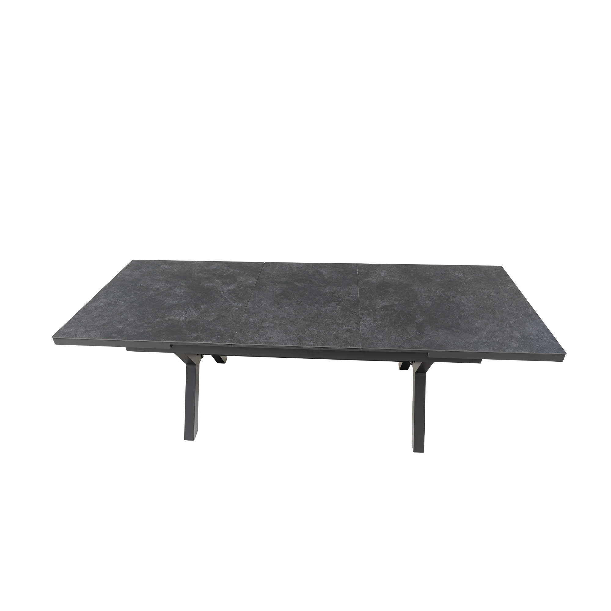 NUR HEUTE 🔥 7-tlg. Premium Dining Set / Essgruppe Avantage Dark Moon inkl. Ausziehtisch Phönix Sintered Stone Tischplatte