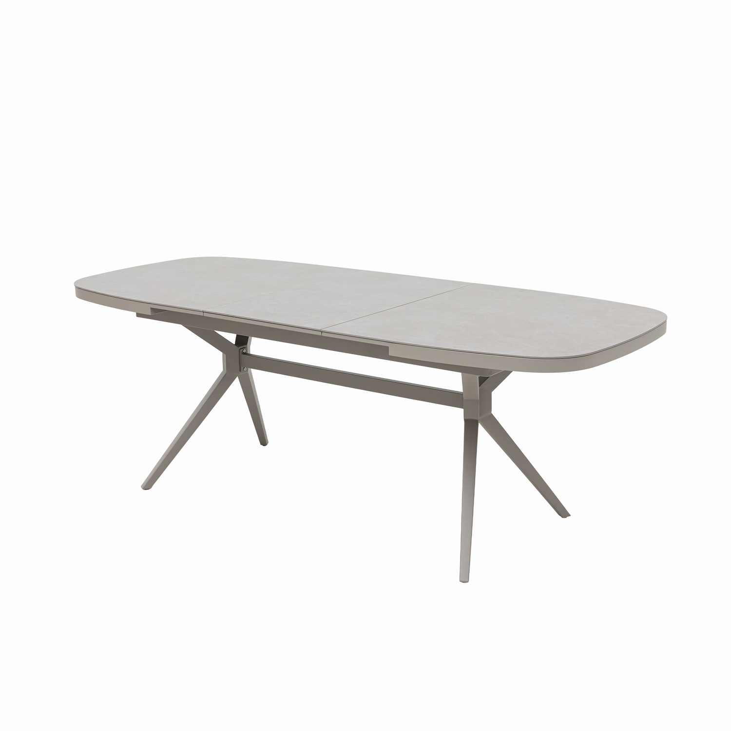 PREMIUM! 7-teiliges Dining Set AURORA / MADRI – Flexibel ausziehbar &amp; entspannt schwingen
