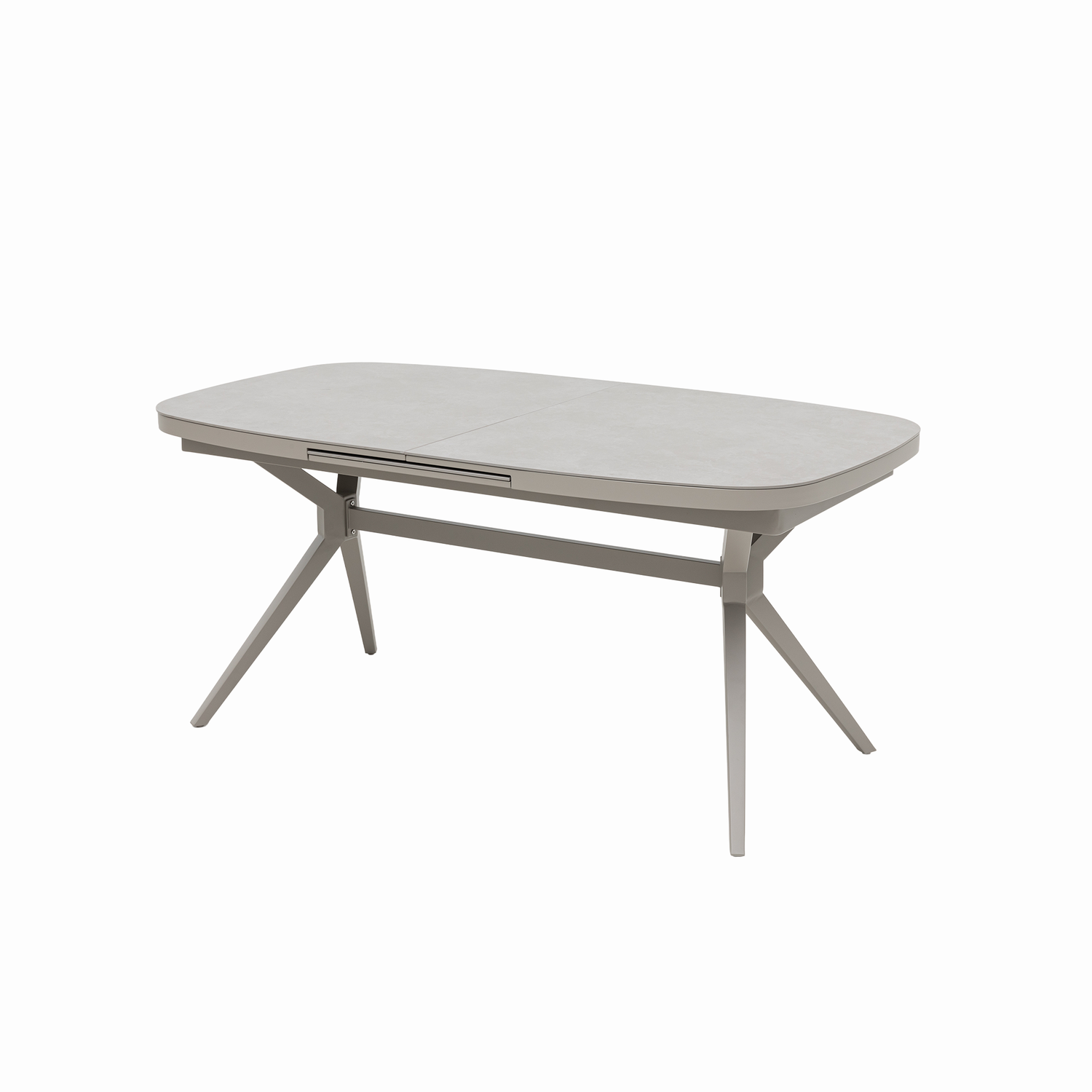 PREMIUM! 7-teiliges Dining Set AURORA / MADRI – Flexibel ausziehbar &amp; entspannt schwingen