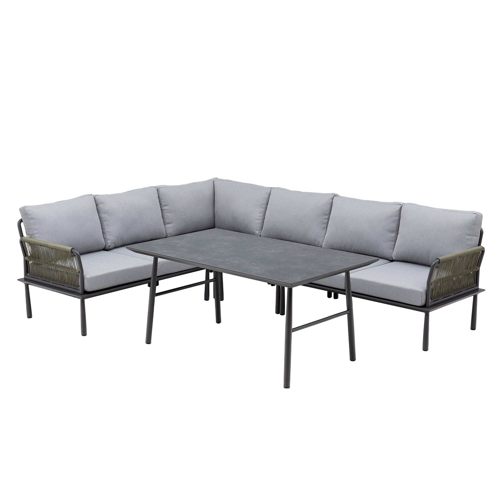 ✨DEIN NEUER LIEBLINGSPLATZ✨ Dining Eck Lounge Madri Verde / Trendstarkes Design &amp; luxuriöser Komfort