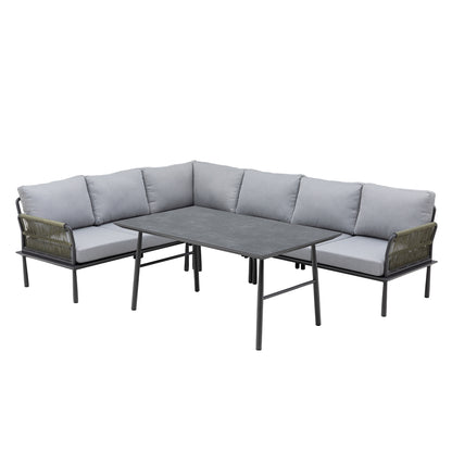 ✨DEIN NEUER LIEBLINGSPLATZ✨ Dining Eck Lounge Madri Verde / Trendstarkes Design &amp; luxuriöser Komfort