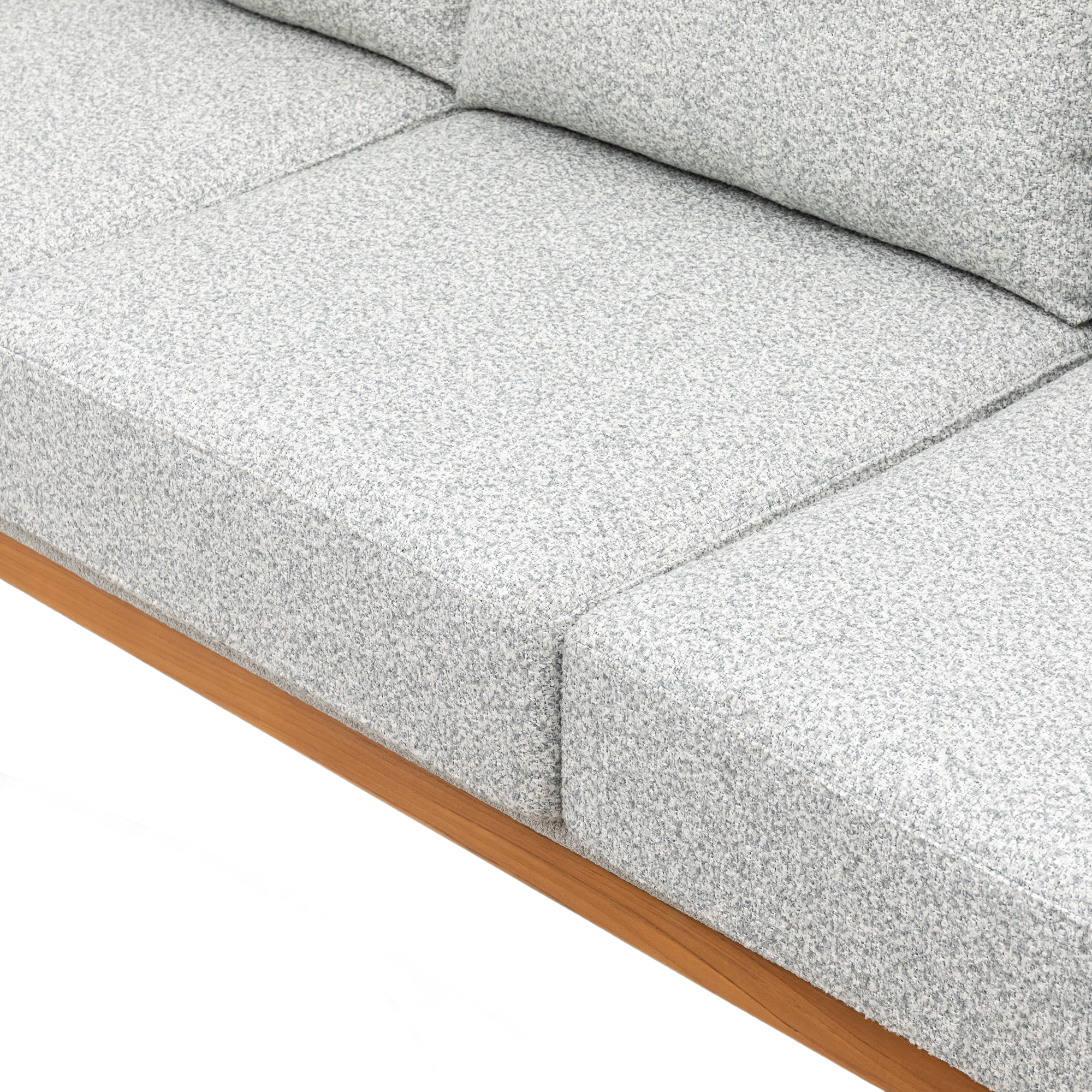 Inspired by nature! Ecklounge Set Granvia eine Kombination aus Alu Teakholz Rope und Olefin Stoff