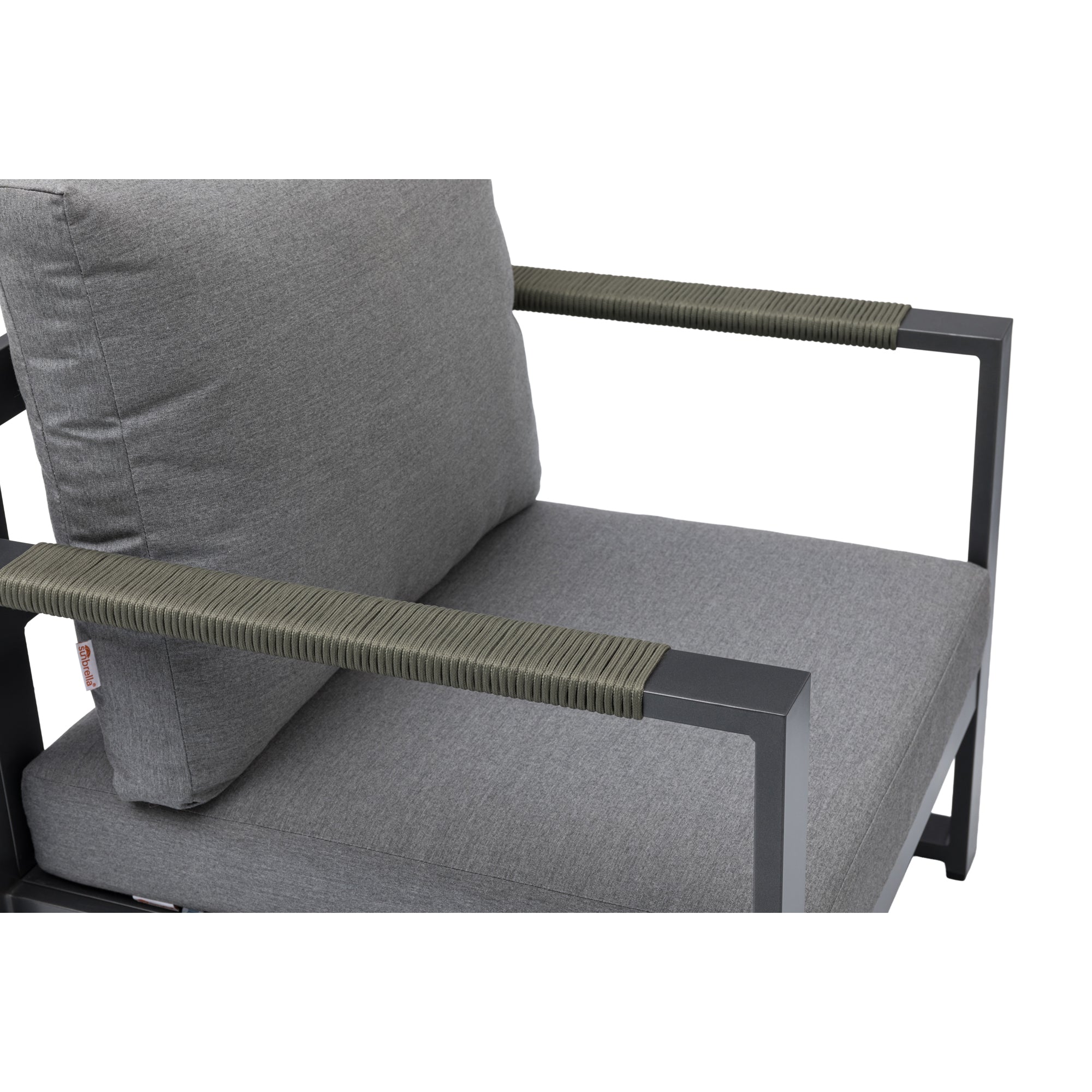 Kissen wegräumen? 365 Tage draußen lassen! Lounge Set Elana 100% wetterfest dank Sunbrella®