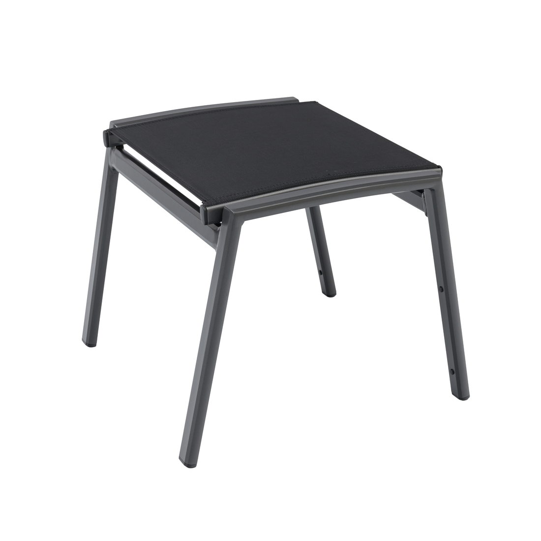 Aluminium / Sling Textilen Hocker Avantage Black Moon in anthrazit