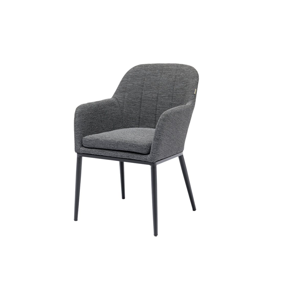 Outdoor Sessel Heritage 100% wetterfest VELUVÉ by LIKA-TEX® Bezug Onyx