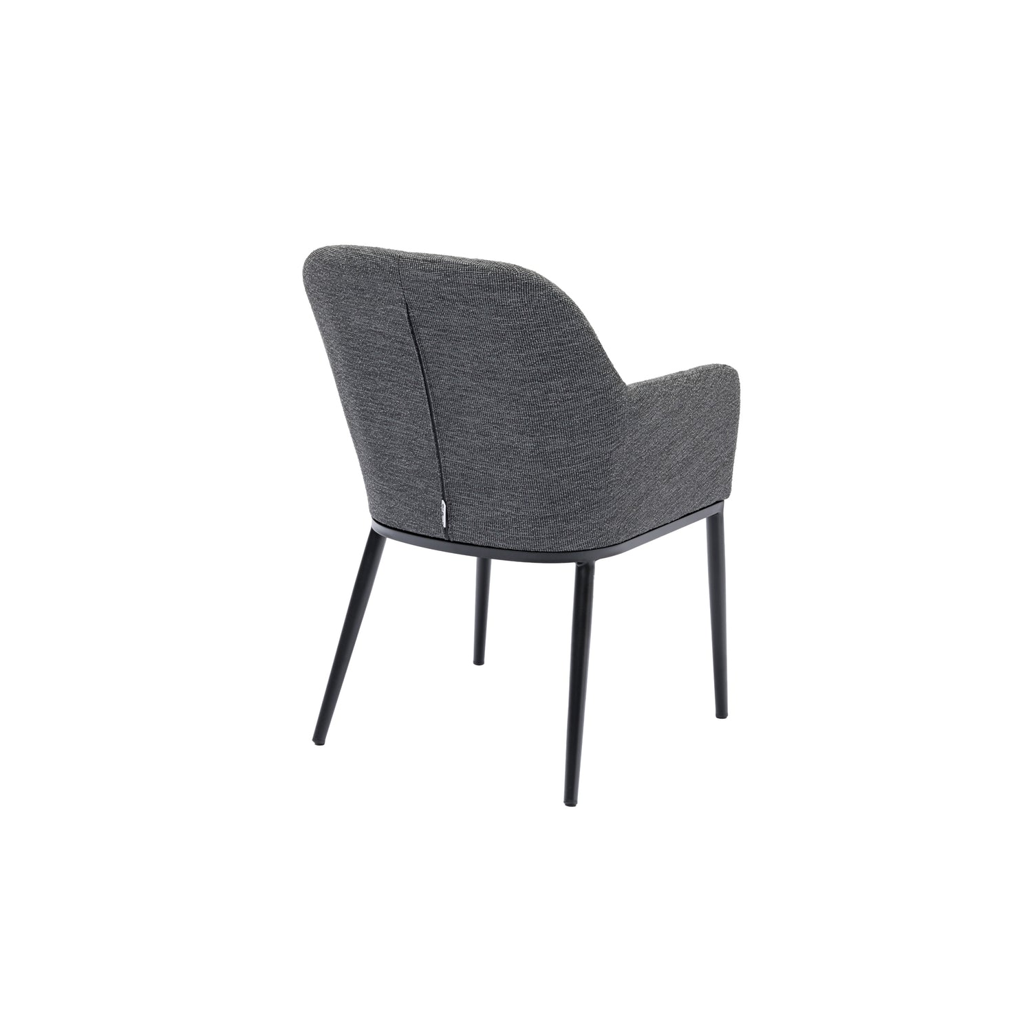 Outdoor Sessel Heritage 100% wetterfest VELUVÉ by LIKA-TEX® Bezug Onyx