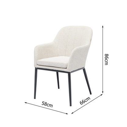 LUXURY! ESSGRUPPE / Dining Set HERITAGE PEARL / 365 Tage wetterfest genießen