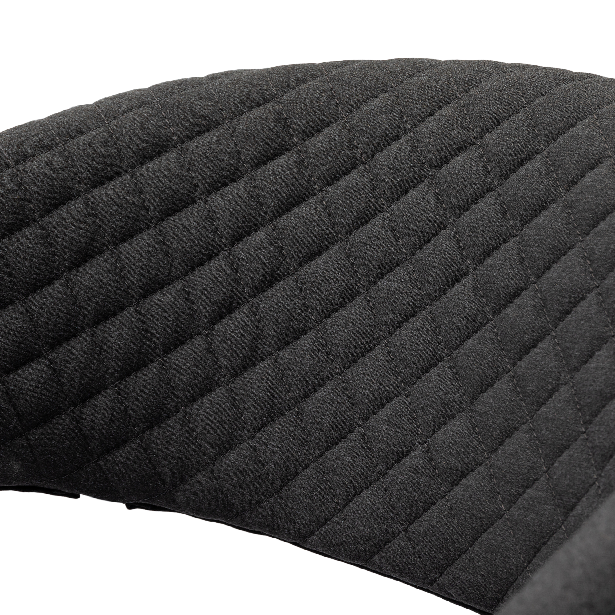 Aluminium Outdoor Dining Stapelsessel Puro / VELUVÉ by LIKA-TEX® Onyx