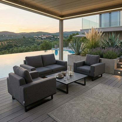 SAVA DESIGN LOUNGE! 100% wetterfest mit LIKA-TEX® Bezug anthrazit