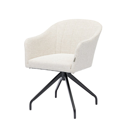 Outdoor Drehsessel Nixon / VELUVÉ by LIKA-TEX® Bezug 100% wetterfest pearl