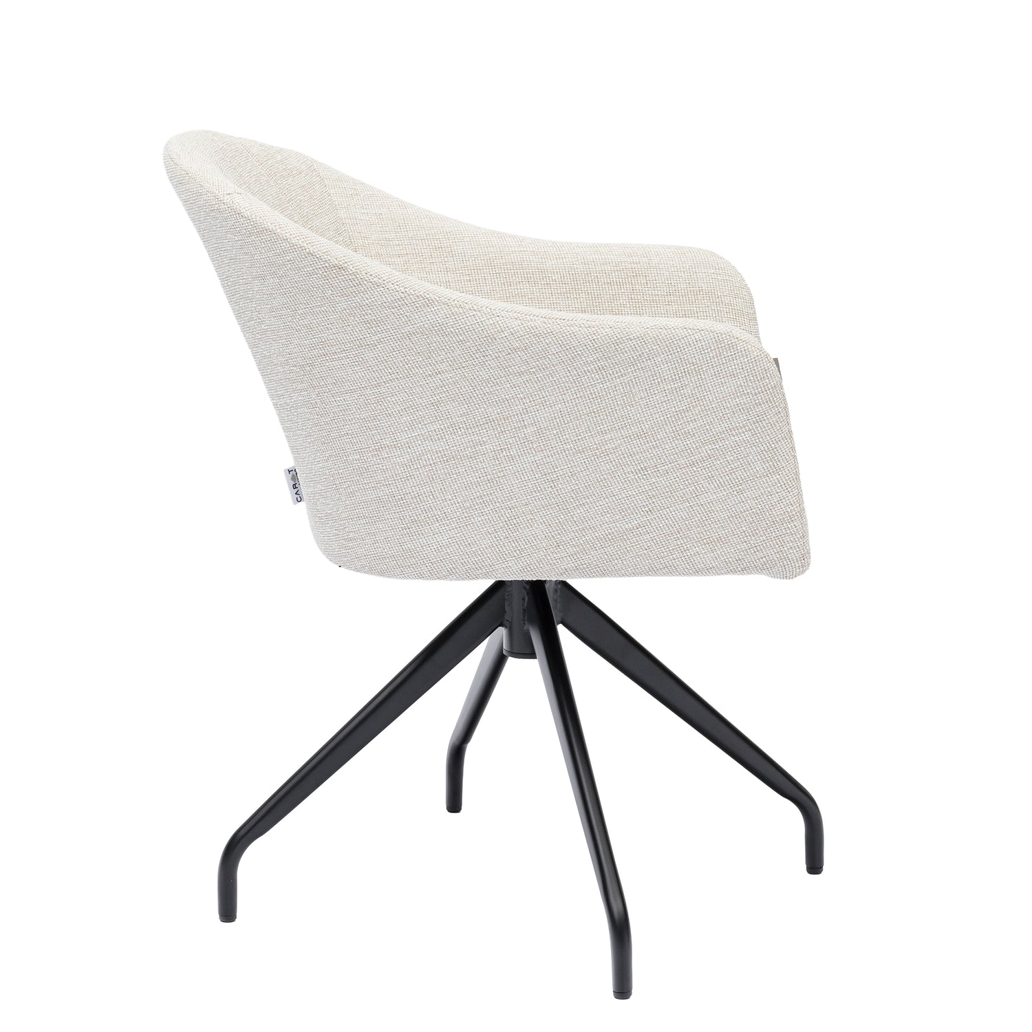 Outdoor Drehsessel Nixon / VELUVÉ by LIKA-TEX® Bezug 100% wetterfest pearl