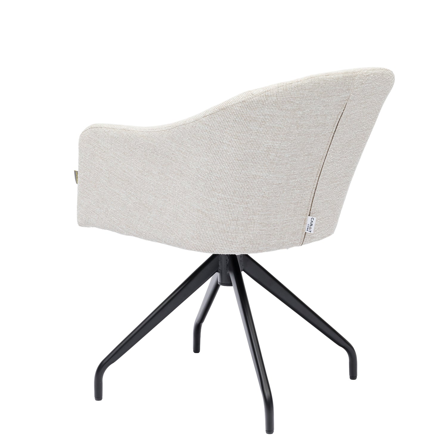 Outdoor Drehsessel Nixon / VELUVÉ by LIKA-TEX® Bezug 100% wetterfest pearl