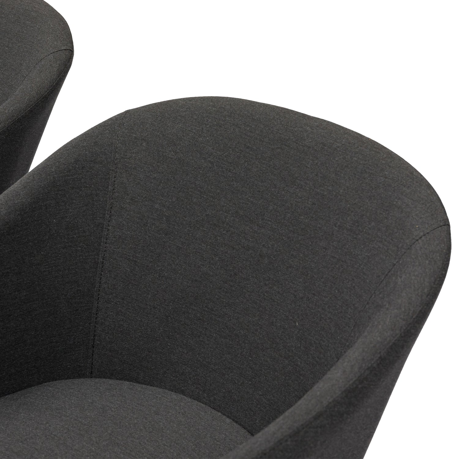 Outdoor Drehsessel Nixon LIKA-TEX® Bezug 100% wetterfest lava (anthrazit)