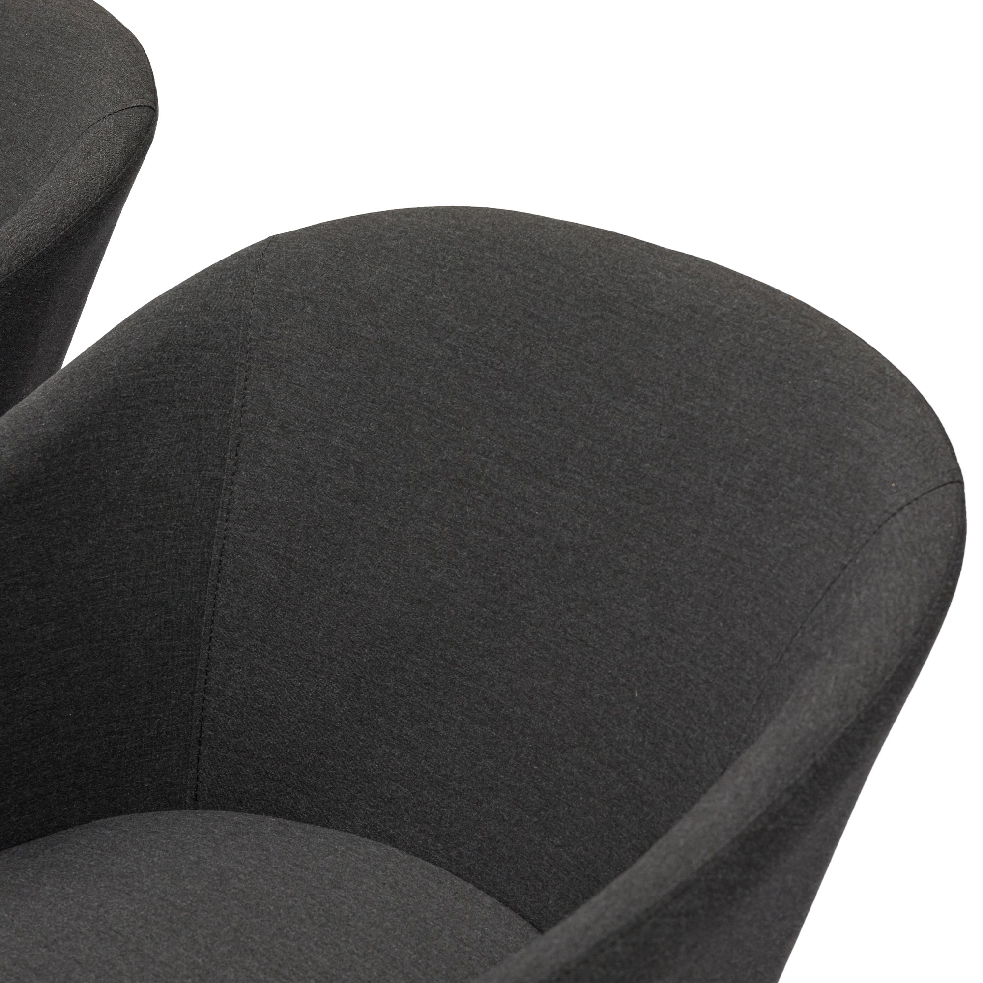 Outdoor Drehsessel Nixon LIKA-TEX® Bezug 100% wetterfest lava (anthrazit)