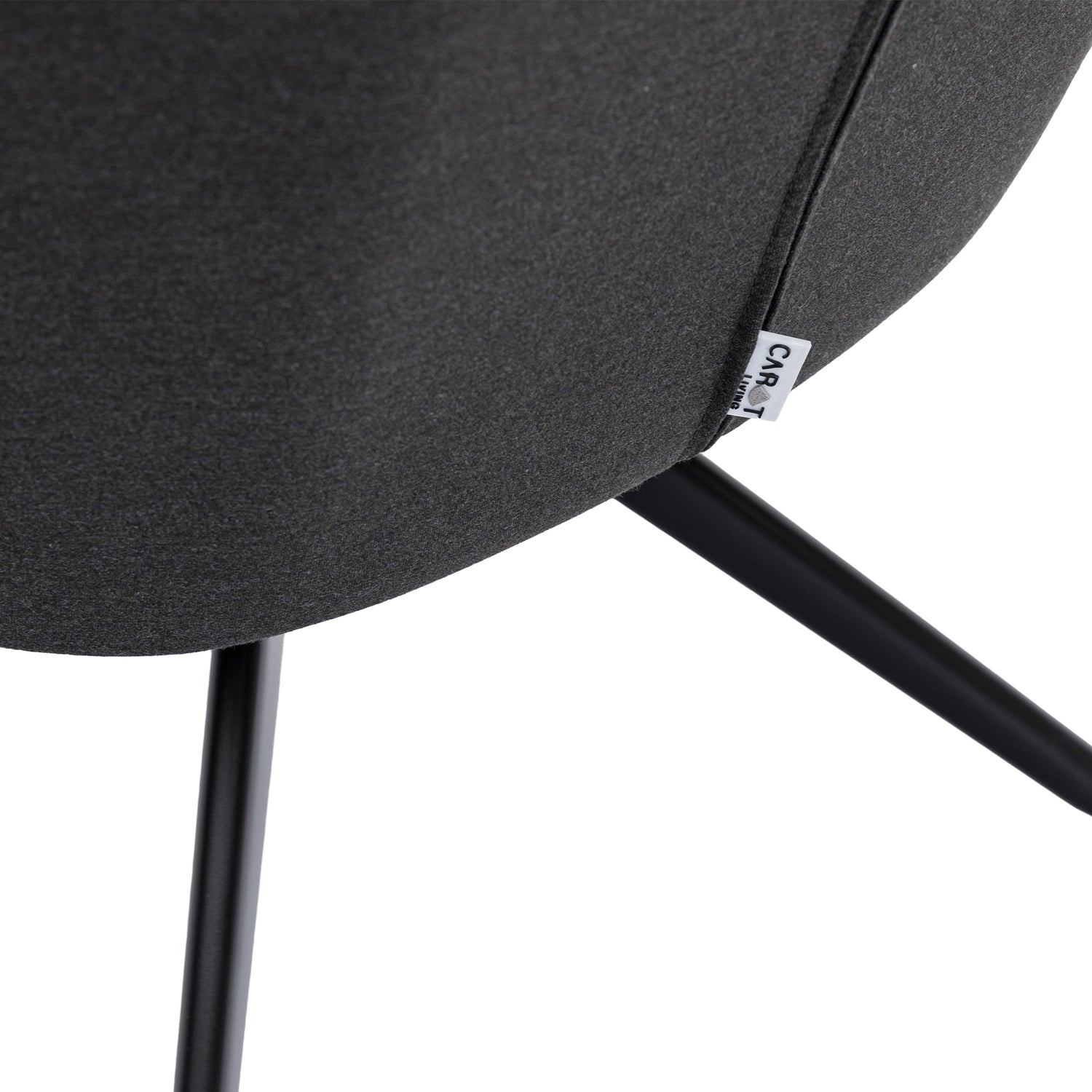 Outdoor Drehsessel Nixon LIKA-TEX® Bezug 100% wetterfest lava (anthrazit)