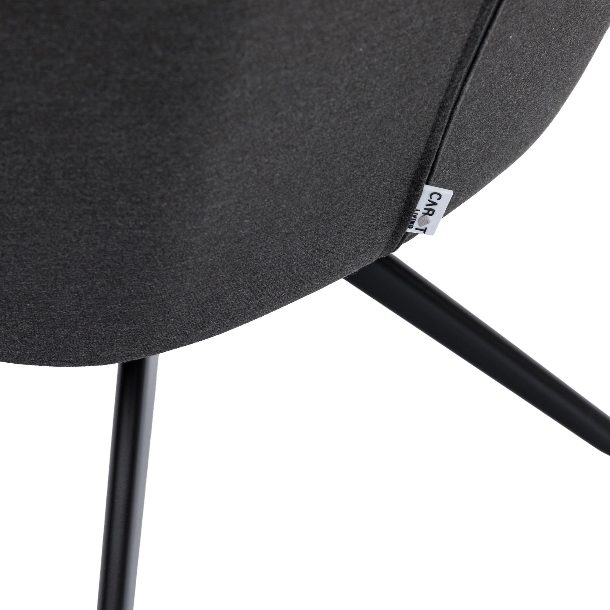 Outdoor Drehsessel Nixon LIKA-TEX® Bezug 100% wetterfest lava (anthrazit)