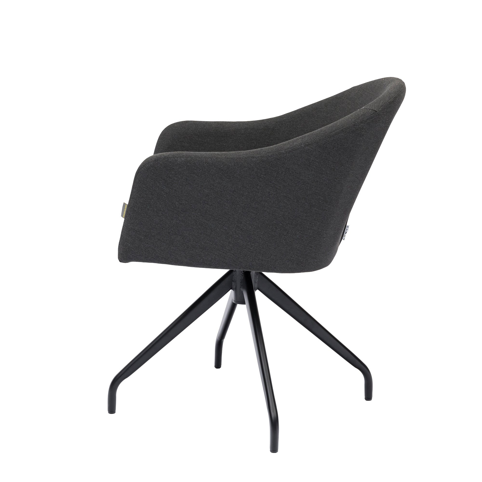 Outdoor Drehsessel Nixon LIKA-TEX® Bezug 100% wetterfest lava (anthrazit)