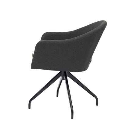 Outdoor Drehsessel Nixon LIKA-TEX® Bezug 100% wetterfest lava (anthrazit)