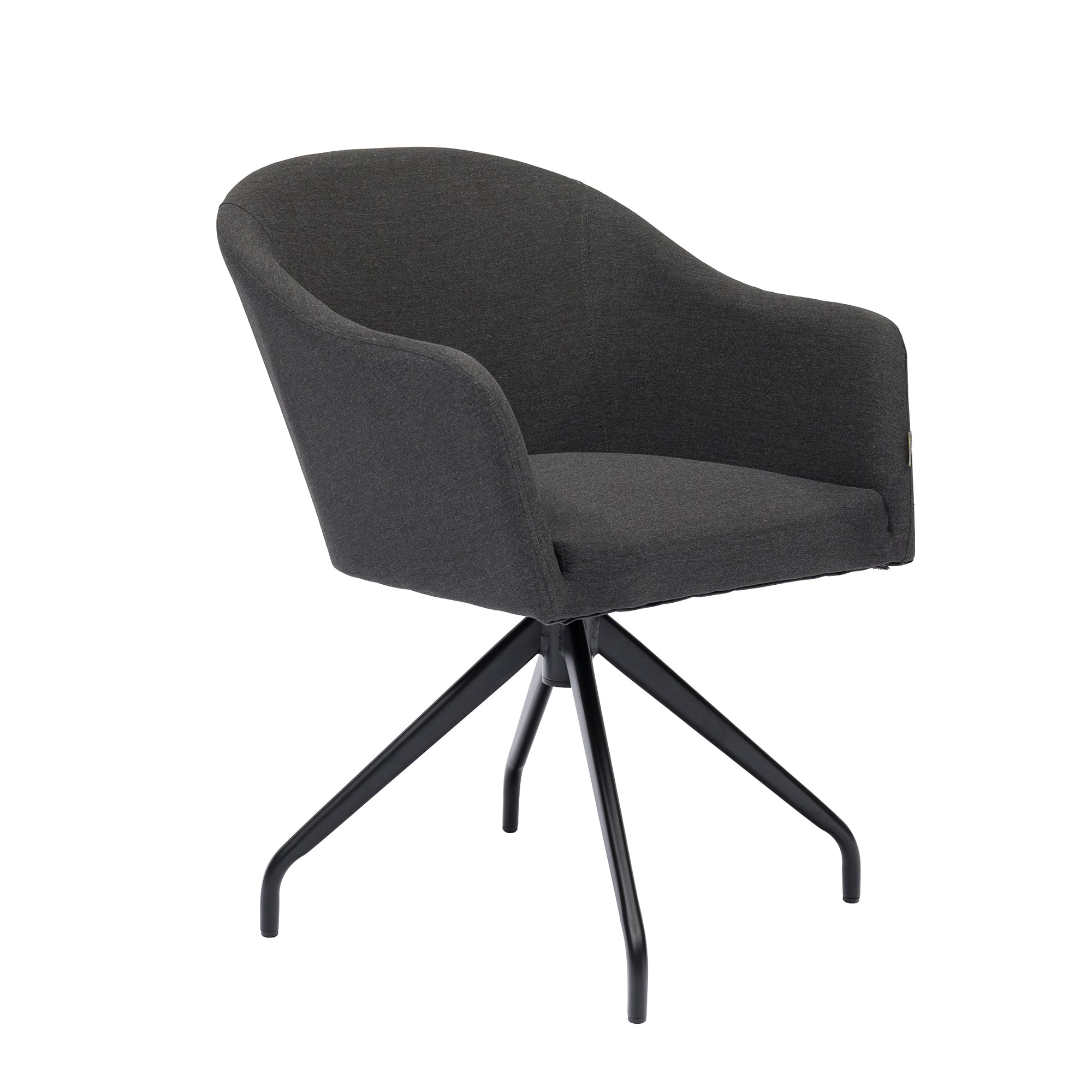 Outdoor Drehsessel Nixon LIKA-TEX® Bezug 100% wetterfest lava (anthrazit)