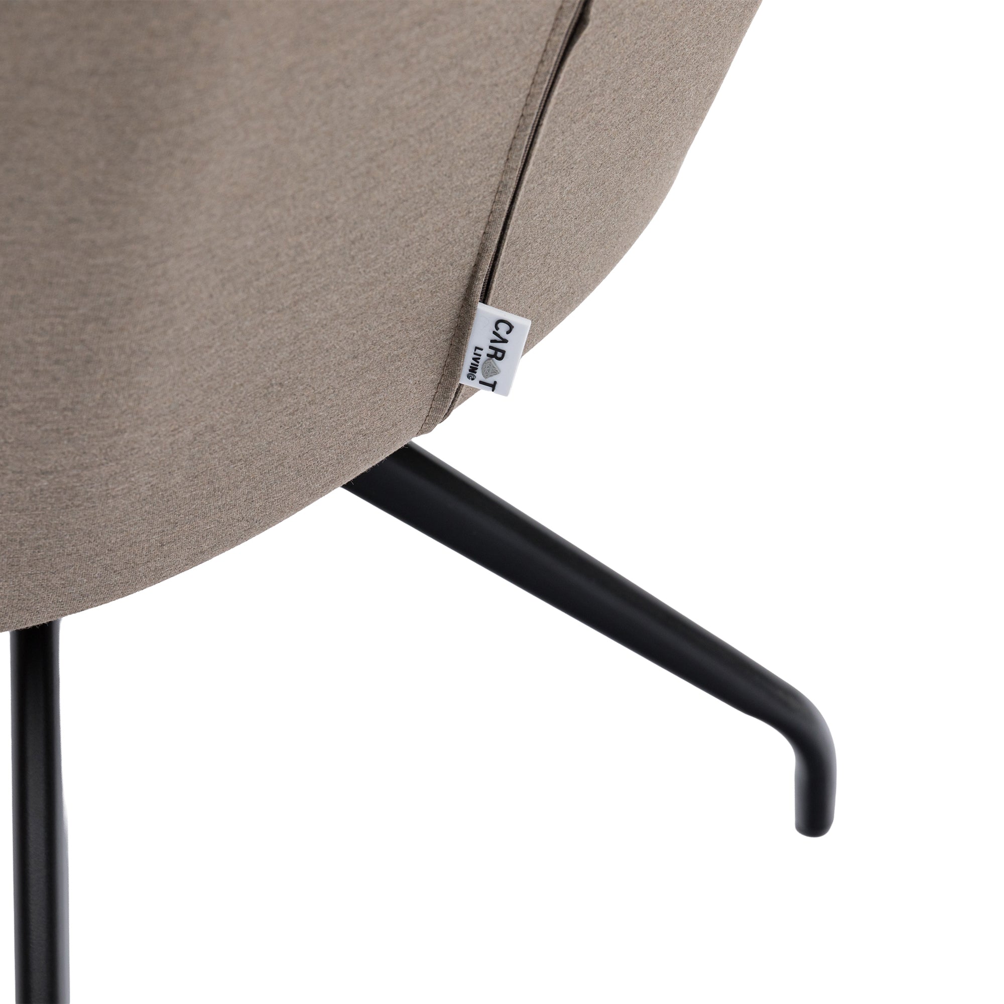 Outdoor Drehsessel Nixon LIKA-TEX® Bezug 100% wetterfest sand (natur)