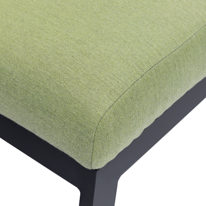 AUS DER AUSSTELLUNG ☀️ Outdoor Sonnenliege Heritage 100% wetterfest LIKA-TEX® Bezug in olive (grün) Wetterfest