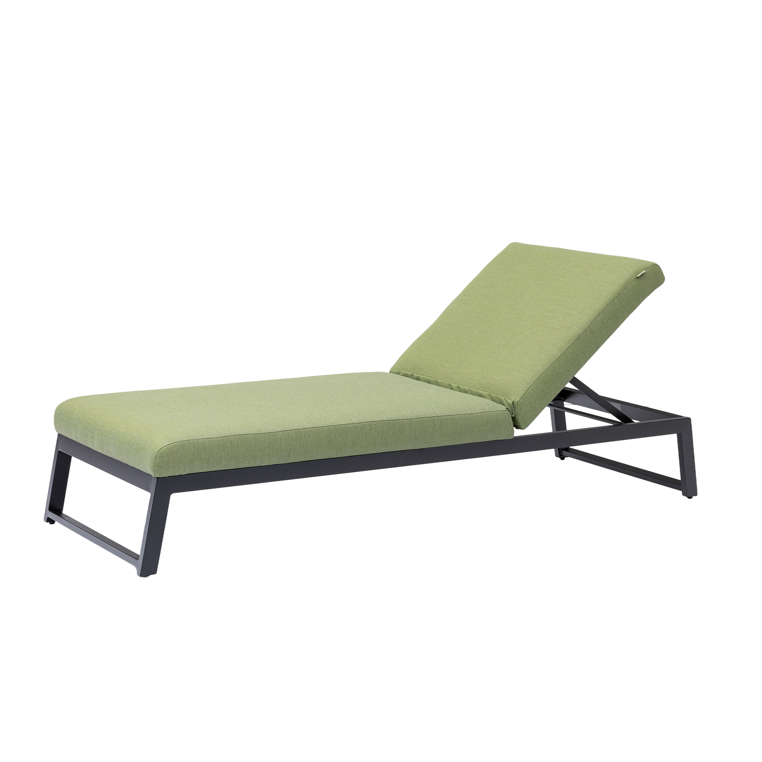 AUS DER AUSSTELLUNG ☀️ Outdoor Sonnenliege Heritage 100% wetterfest LIKA-TEX® Bezug in olive (grün) Wetterfest