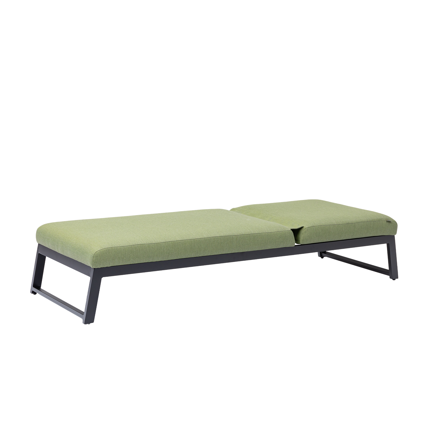 AUS DER AUSSTELLUNG ☀️ Outdoor Sonnenliege Heritage 100% wetterfest LIKA-TEX® Bezug in olive (grün) Wetterfest