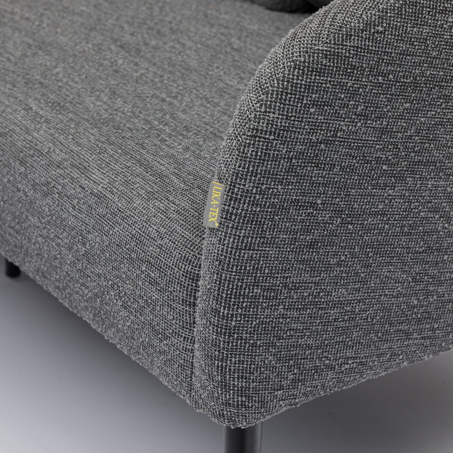 Outdoor Lounge Set Pulse VELUVÉ by LIKA-TEX® Bezug zu 100% Wetterfest onyx