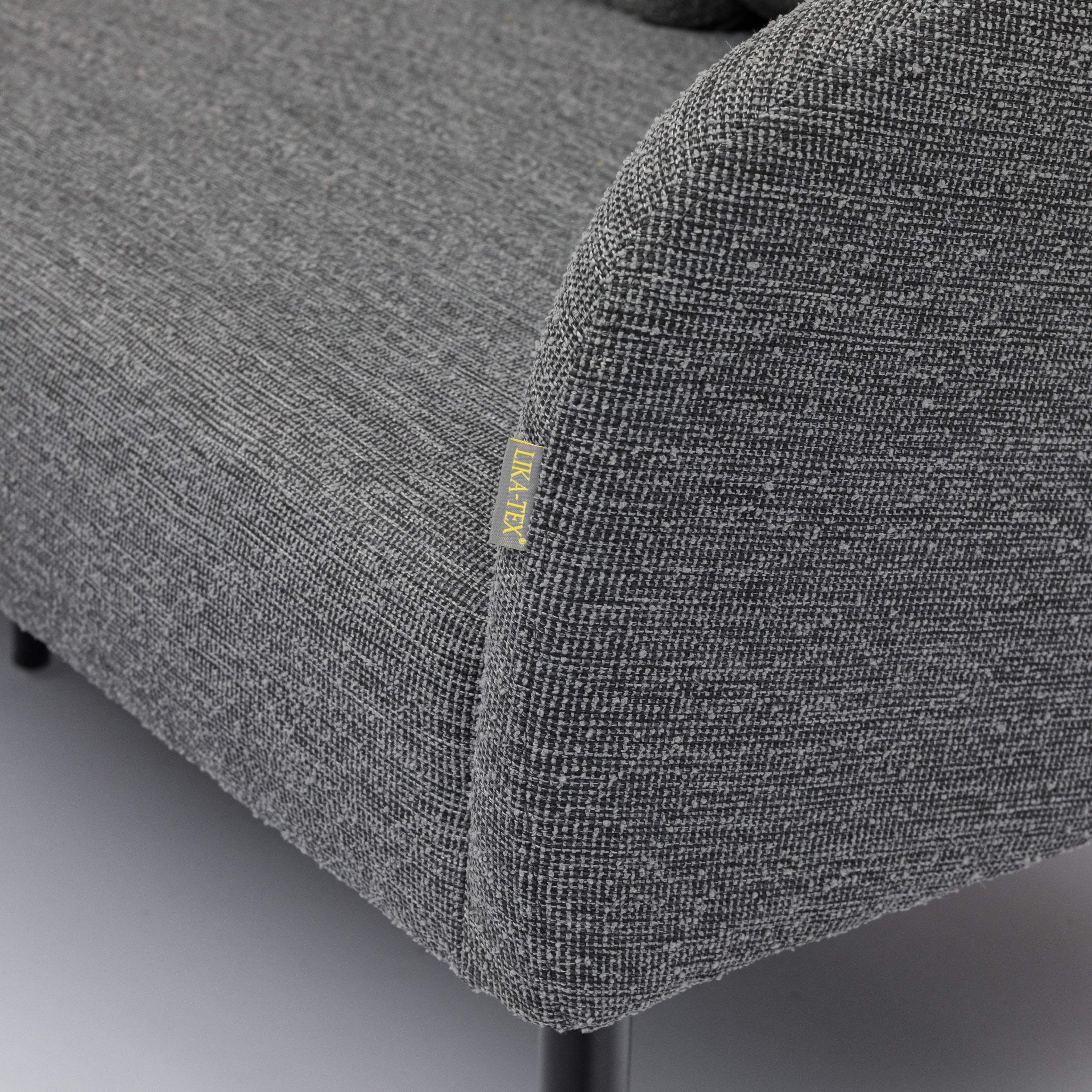 Outdoor Lounge Set Pulse VELUVÉ by LIKA-TEX® Bezug zu 100% Wetterfest onyx