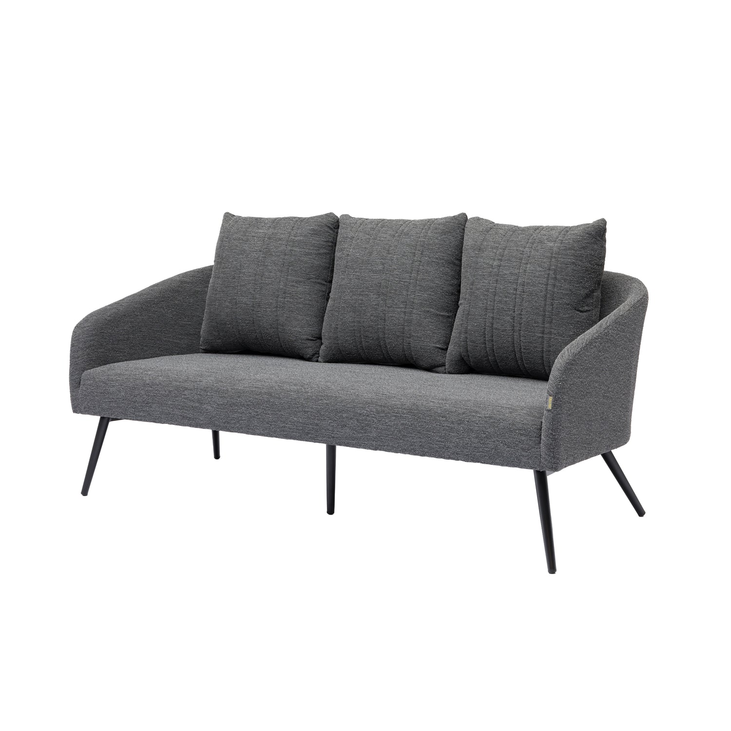 Outdoor Lounge Set Pulse VELUVÉ by LIKA-TEX® Bezug zu 100% Wetterfest onyx