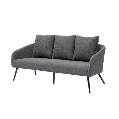Outdoor Lounge Set Pulse VELUVÉ by LIKA-TEX® Bezug zu 100% Wetterfest onyx