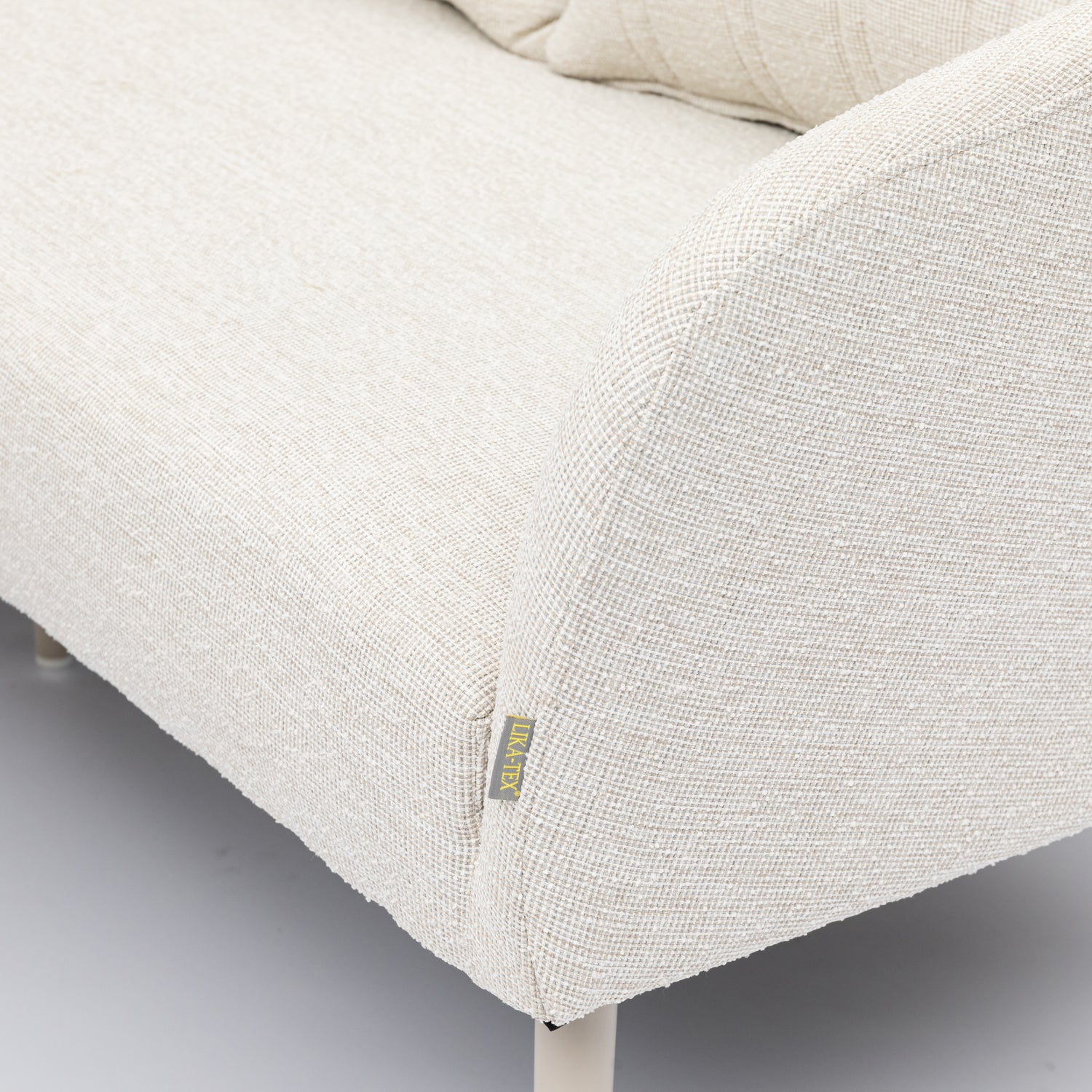 Outdoor Lounge Set Pulse VELUVÉ by LIKA-TEX® Bezug zu 100% Wetterfest pearl