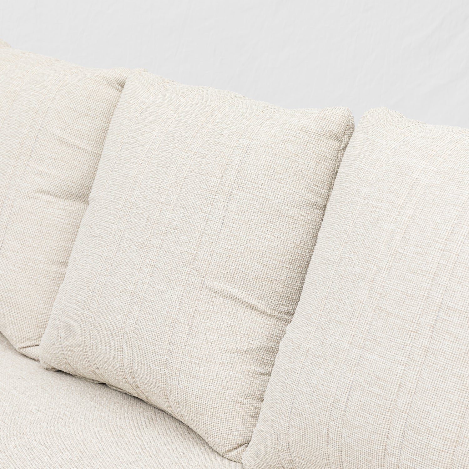 Outdoor Lounge Set Pulse VELUVÉ by LIKA-TEX® Bezug zu 100% Wetterfest pearl