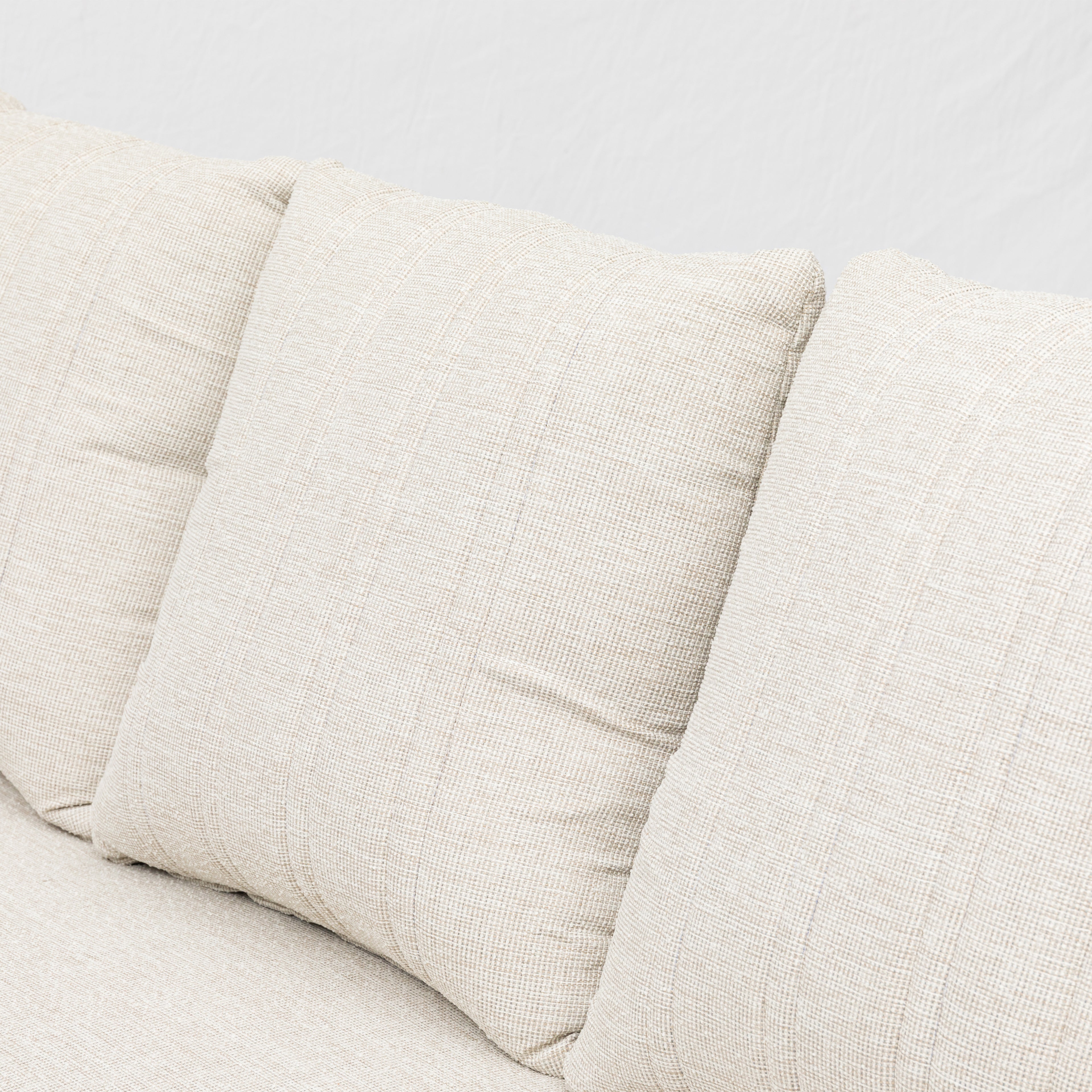 Outdoor Lounge Set Pulse VELUVÉ by LIKA-TEX® Bezug zu 100% Wetterfest pearl