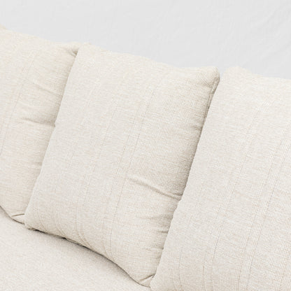 Outdoor Lounge Set Pulse VELUVÉ by LIKA-TEX® Bezug zu 100% Wetterfest pearl
