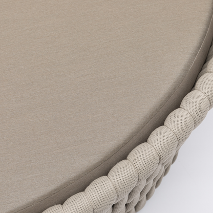 LUXUS PUR! Alu / Rope Daybed Orba 100% wetterfest LIKA-TEX® Bezug