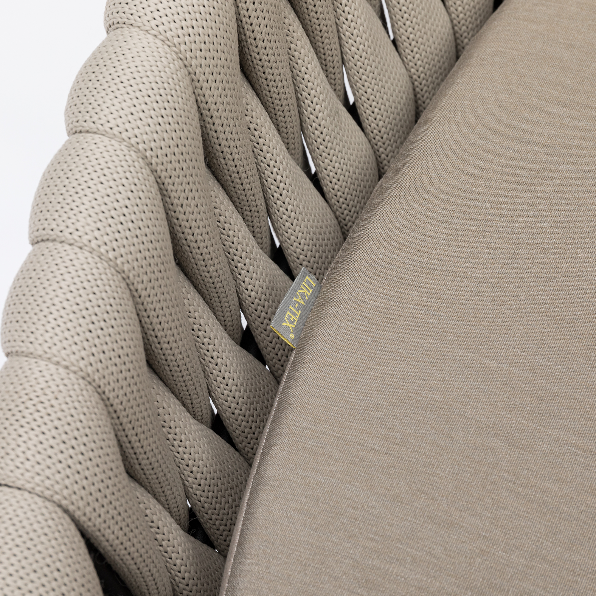 LUXUS PUR! Alu / Rope Daybed Orba 100% wetterfest LIKA-TEX® Bezug