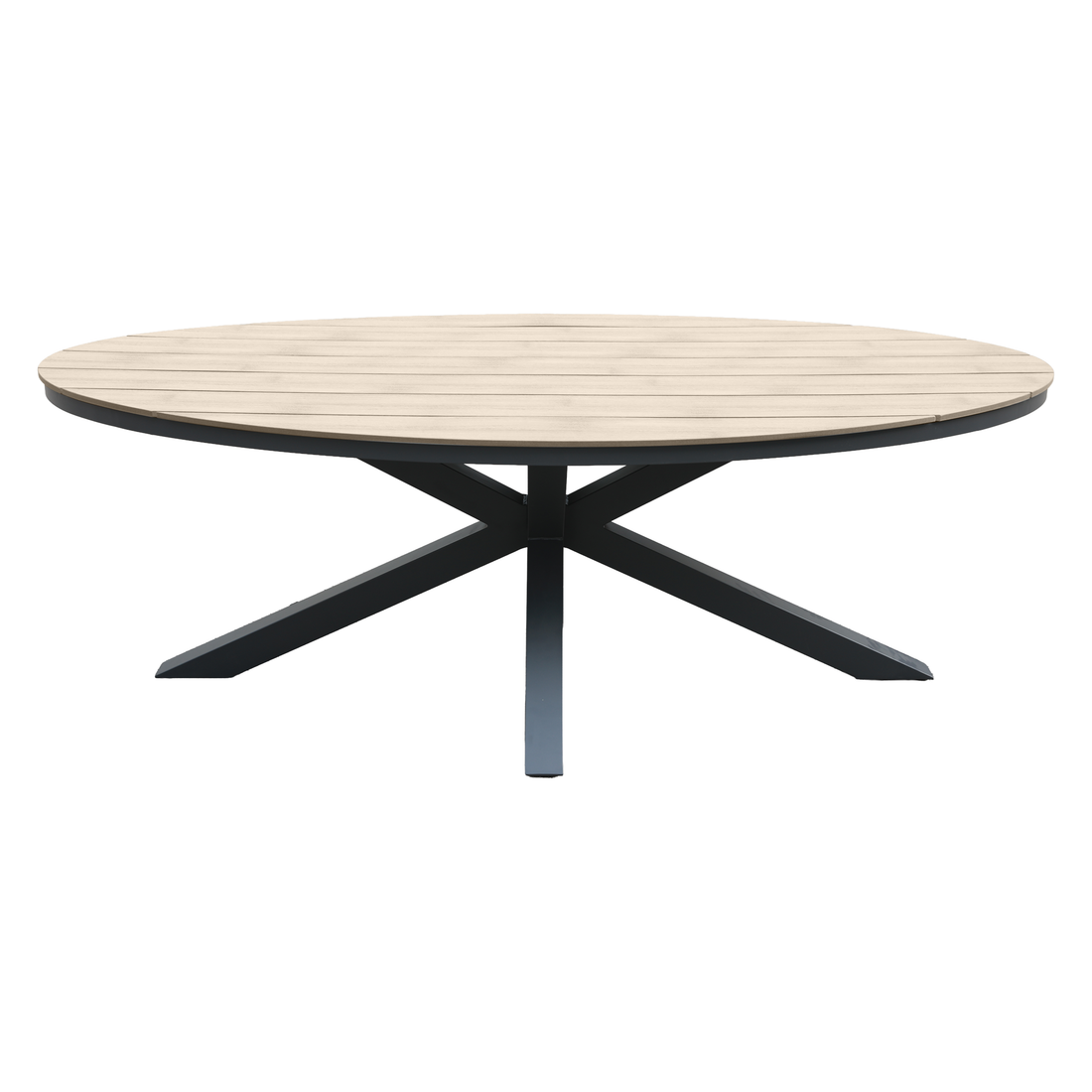 ☀️Summer Deal !☀️ Aluminium / Nonwood Tisch Volterra 220x115x74cm in der Farbe Oak