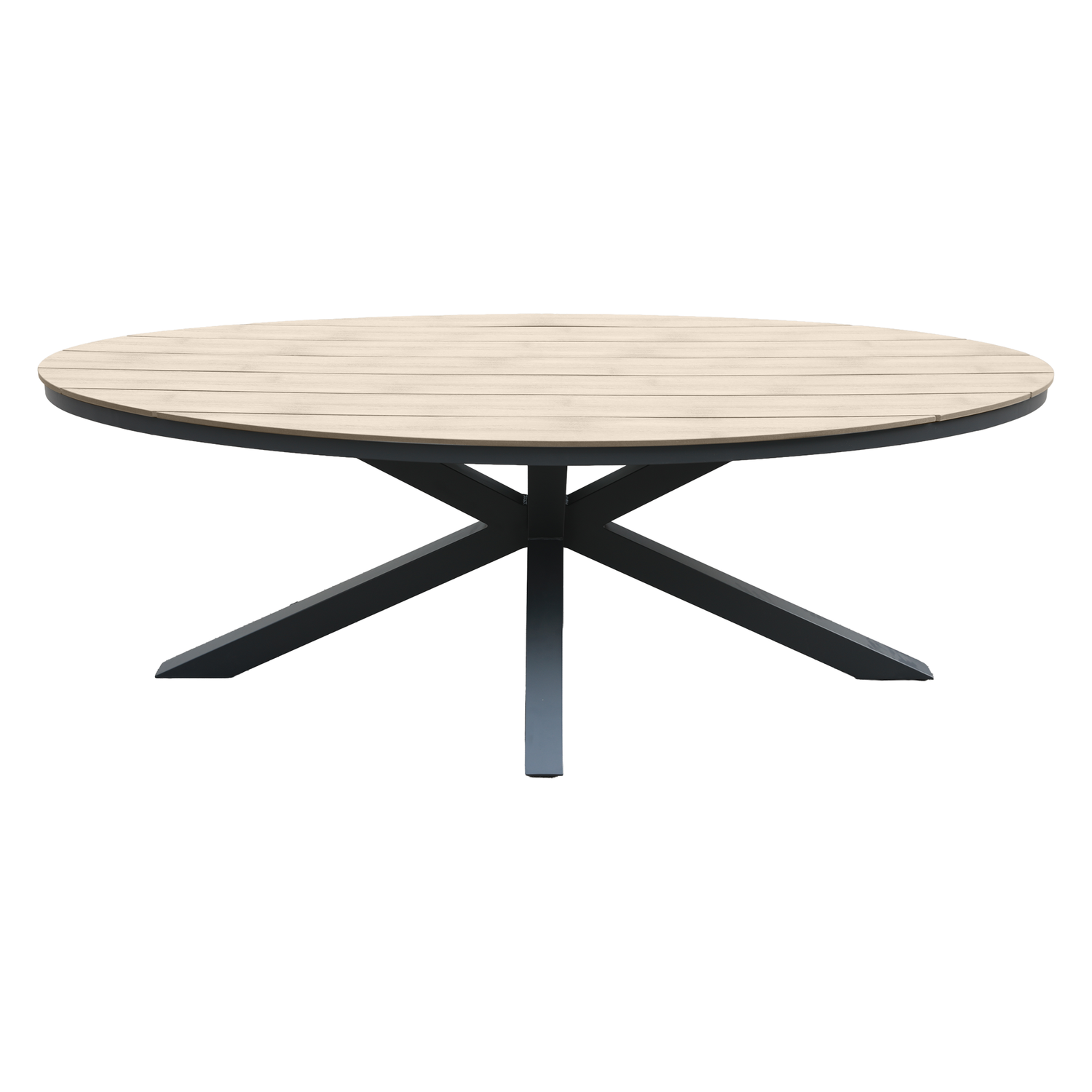 ☀️Summer Deal !☀️ Aluminium / Nonwood Tisch Volterra 220x115x74cm in der Farbe Oak