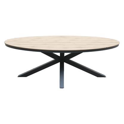 ☀️Summer Deal !☀️ Aluminium / Nonwood Tisch Volterra 220x115x74cm in der Farbe Oak