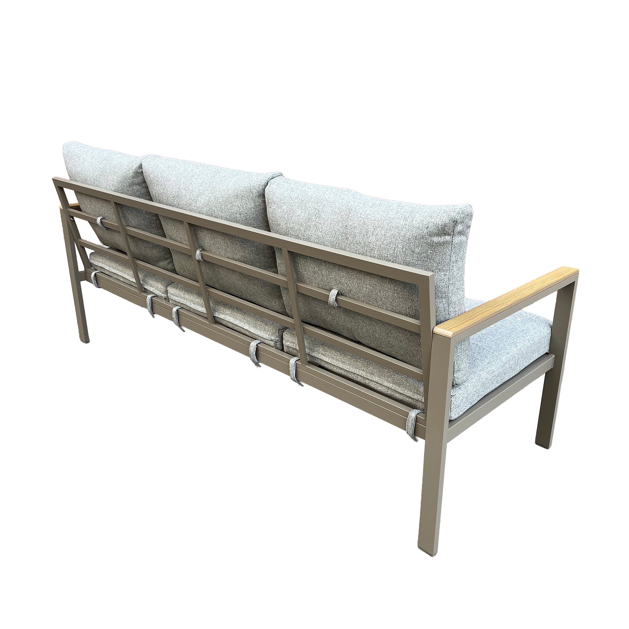 ⚽️ 🏆Unser WM Special! ⚽️🏆 Gartenmöbel Dining Lounge Set Capri Solace XL / Farb-Ausführung mocca / mousse