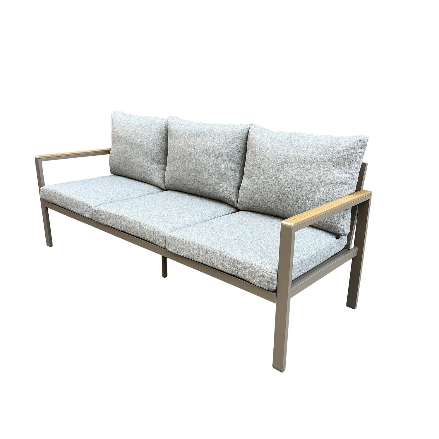 ⚽️ 🏆Unser WM Special! ⚽️🏆 Gartenmöbel Dining Lounge Set Capri Solace XL / Farb-Ausführung mocca / mousse