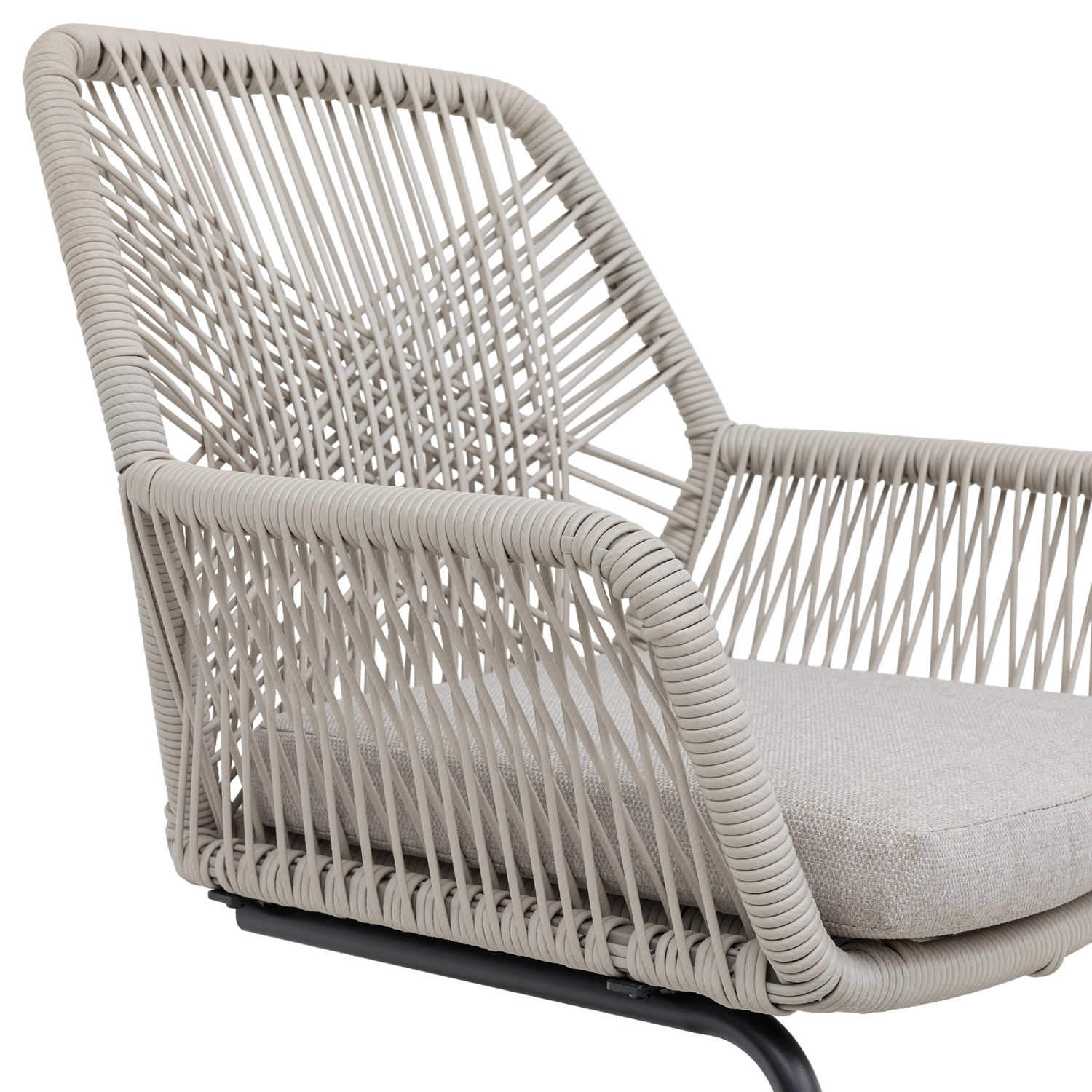 7 tlg. Essgruppe Santos Ideal zum Speisen anthrazit / nature