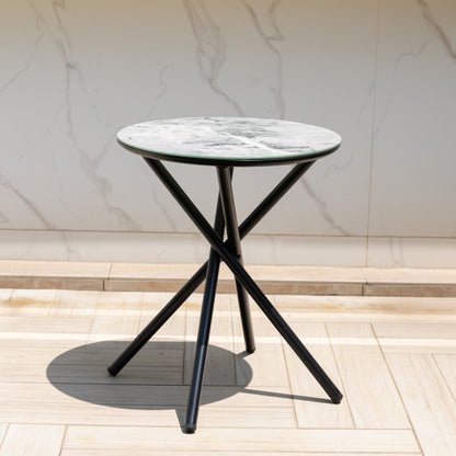 3-tlg. Balkon / Bistro Set Bella - Stilvoll entspannen auf kleinem Raum