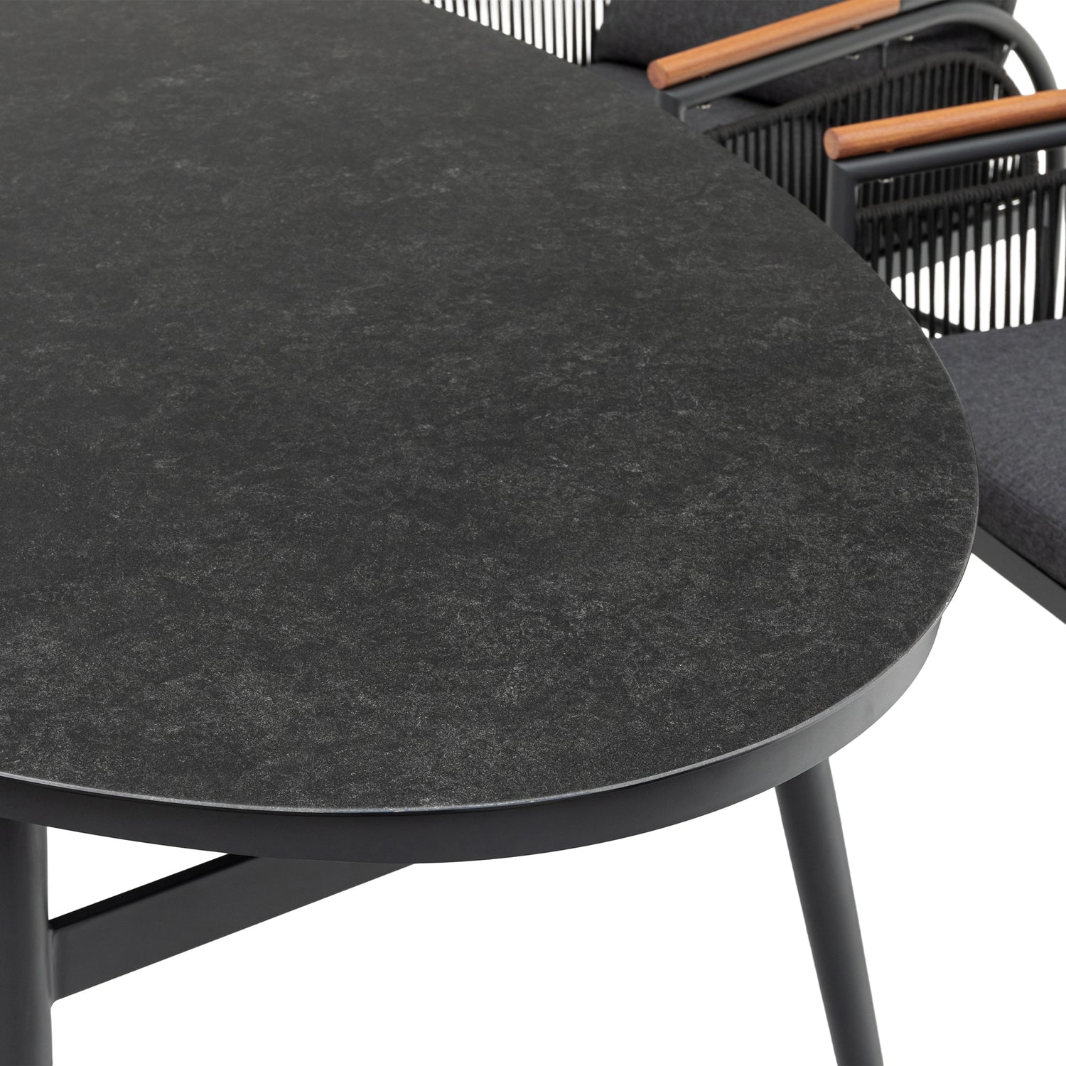 ⚽️ 🏆Unser WM Special! ⚽️🏆 ☀️ Italienischer Chic! Komfort 5 tlg Dining Set Valencia / sehr bequem &amp; einladend