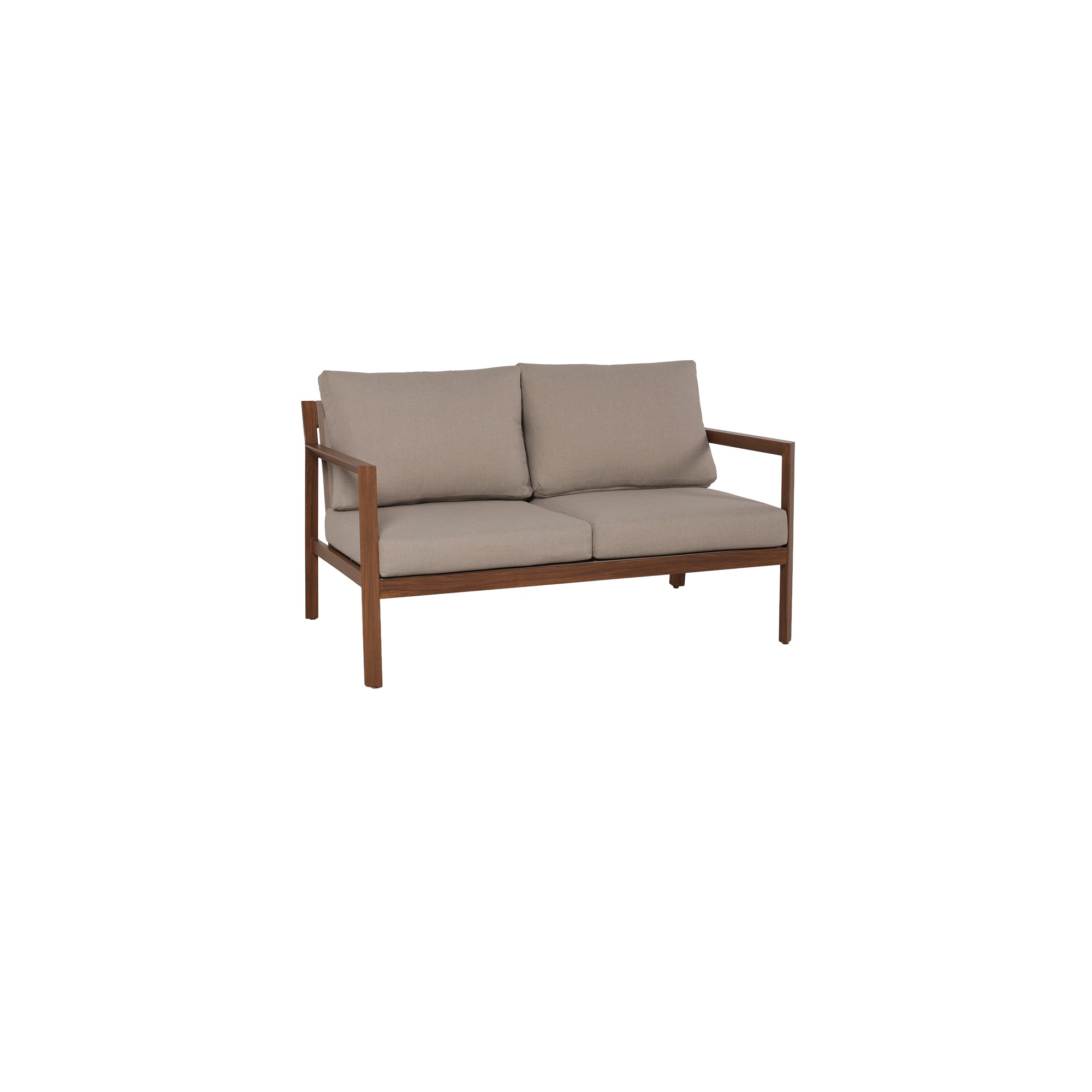 ☀️  JETZT VORBESTELLEN! Inspired by nature! Boho Lounge Set SAHARA / sieht aus wie Holz ist aber wetterfestes Aluminium!