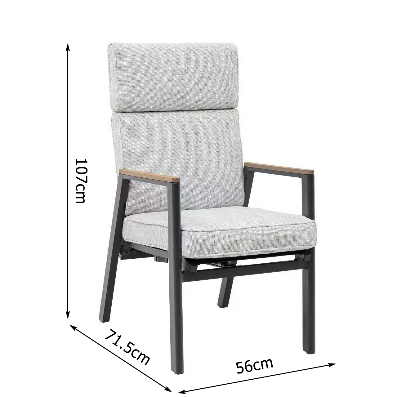 Wenn draußen zum Wohnzimmer wird: ARONA Dining-Set mit 6 Move-Sesseln &amp; ausziehbarem Tisch