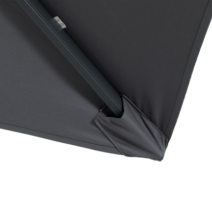 Aluminium / Polyester Sonnenschirm Nova 3x4m anthrazit UV50+