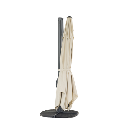 Aluminium / Polyester Sonnenschirm Nova 3x4m natur UV50+